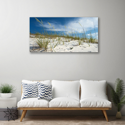 Canvas Kunstdruck Strand Landschaft