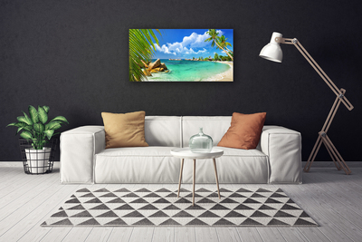 Canvas Kunstdruck Meer Landschaft