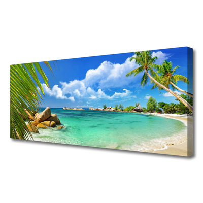 Canvas Kunstdruck Meer Landschaft