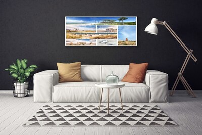 Canvas Kunstdruck Meer Landschaft