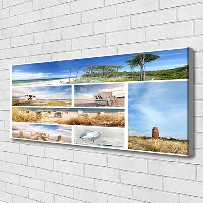 Canvas Kunstdruck Meer Landschaft