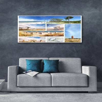 Canvas Kunstdruck Meer Landschaft