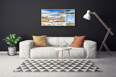 Canvas Kunstdruck Meer Landschaft