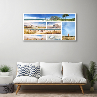 Canvas Kunstdruck Meer Landschaft