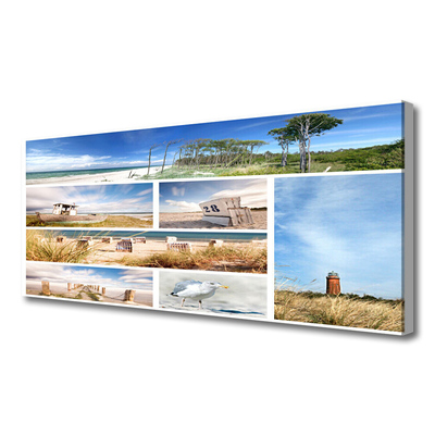 Canvas Kunstdruck Meer Landschaft