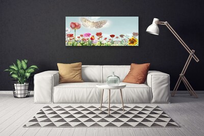 Canvas Kunstdruck Blumen Natur