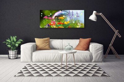 Canvas Kunstdruck Blumen Natur