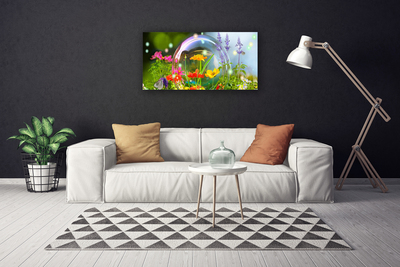 Canvas Kunstdruck Blumen Natur