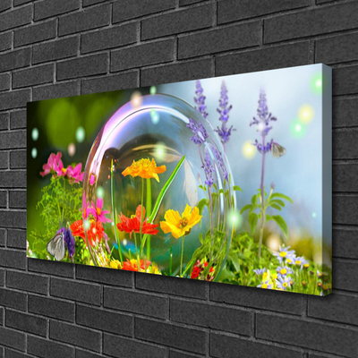 Canvas Kunstdruck Blumen Natur