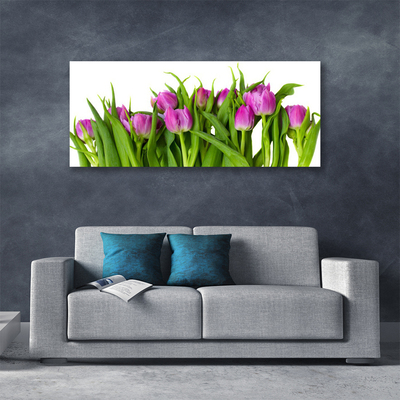 Canvas Kunstdruck Tulpen Pflanzen