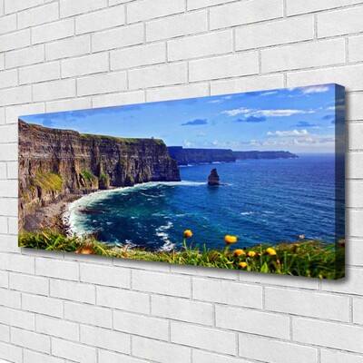 Canvas Kunstdruck Meerbusen Landschaft