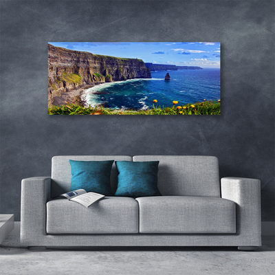 Canvas Kunstdruck Meerbusen Landschaft