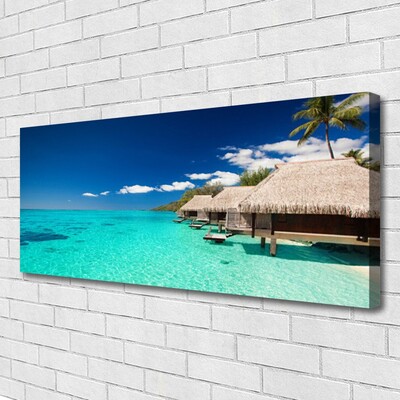 Canvas Kunstdruck Meer Landschaft