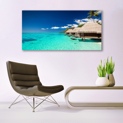 Canvas Kunstdruck Meer Landschaft