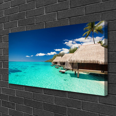 Canvas Kunstdruck Meer Landschaft