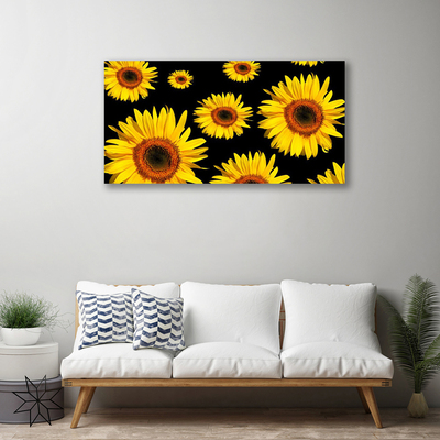 Leinwand-Bilder Sonnenblumen Pflanzen