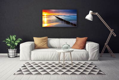 Leinwand-Bilder Meer Sonne Landschaft