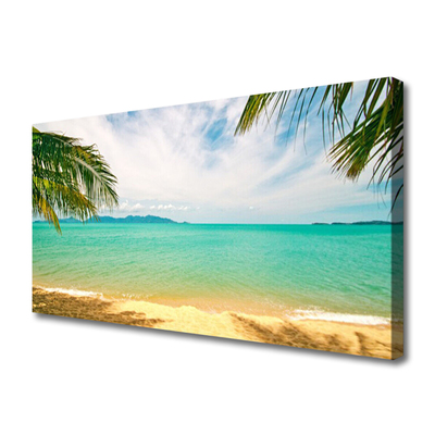 Leinwand-Bilder Meer Strand Landschaft