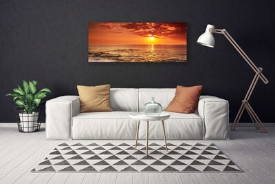 Leinwand-Bilder Meer Sonne Landschaft