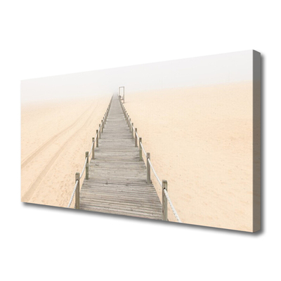 Leinwand-Bilder Brücke Architektur