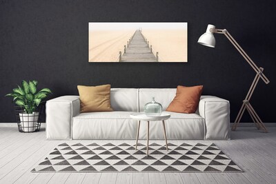 Leinwand-Bilder Brücke Architektur