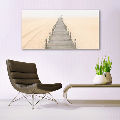 Leinwand-Bilder Brücke Architektur