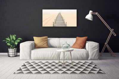 Leinwand-Bilder Brücke Architektur