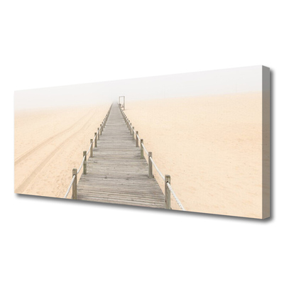Leinwand-Bilder Brücke Architektur