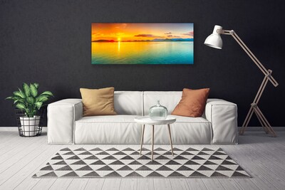 Leinwand-Bilder Meer Sonne Landschaft