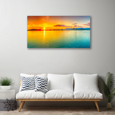 Leinwand-Bilder Meer Sonne Landschaft