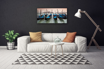 Leinwand-Bilder Boote Architektur