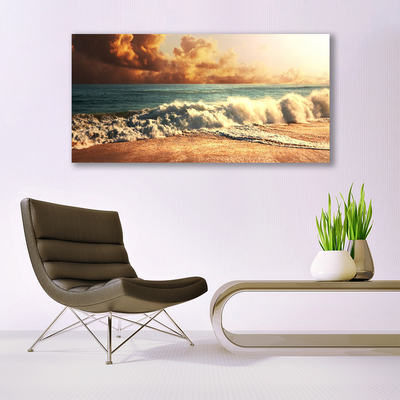 Leinwand-Bilder Meer Strand Landschaft