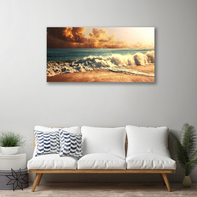 Leinwand-Bilder Meer Strand Landschaft