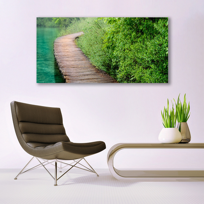 Leinwand-Bilder Brücke Architektur