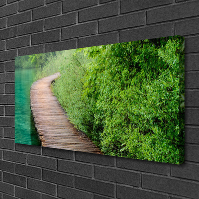 Leinwand-Bilder Brücke Architektur