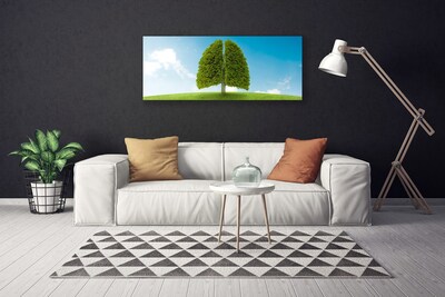 Leinwand-Bilder Gras Baum Natur