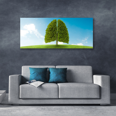 Leinwand-Bilder Gras Baum Natur