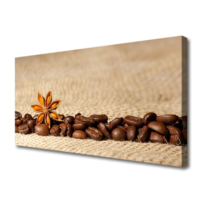 Leinwand-Bilder Kaffeebohnen Küche