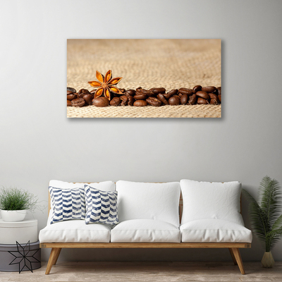 Leinwand-Bilder Kaffeebohnen Küche