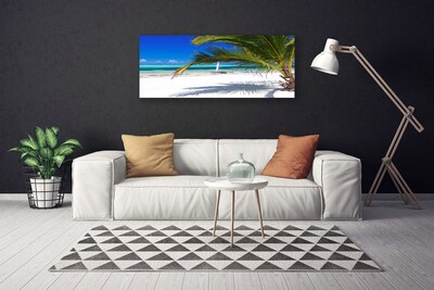 Leinwand-Bilder Strand Palme Landschaft