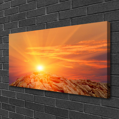 Leinwand-Bilder Sonne Landschaft