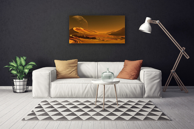 Leinwand-Bilder Wüste Landschaft