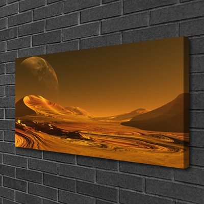 Leinwand-Bilder Wüste Landschaft