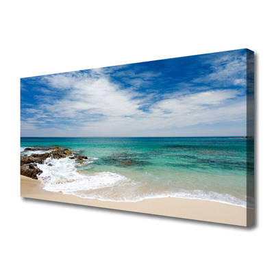 Leinwand-Bilder Strand Meer Landschaft