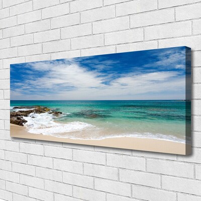 Leinwand-Bilder Strand Meer Landschaft