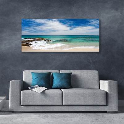 Leinwand-Bilder Strand Meer Landschaft