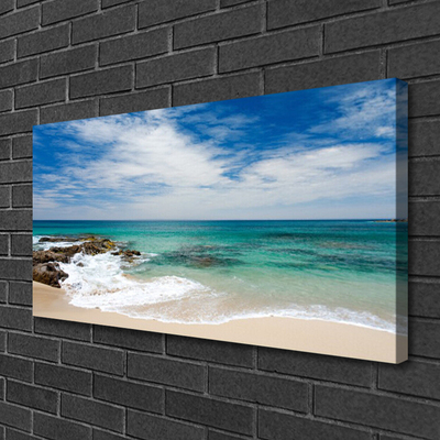 Leinwand-Bilder Strand Meer Landschaft