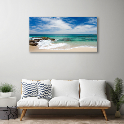 Leinwand-Bilder Strand Meer Landschaft