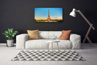Leinwand-Bilder Eiffelturm Architektur