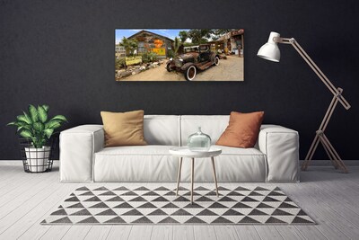 Leinwand-Bilder Auto Architektur